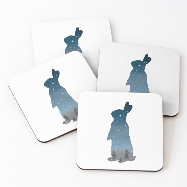 Item preview, Starry Night Rabbit designed and sold by ARowanHomestead.