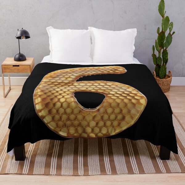 Item preview, Fuente 6 Number 3d Honey Numbers designed and sold by HelloFromAja.