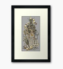 WE WANT A SHRUBBERY! (v.2) Framed Print
