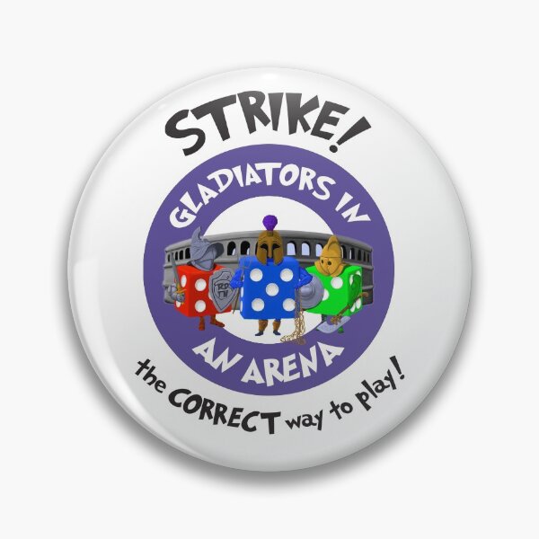 Item preview, Strike! Gladiators in an Arena - Rolling Dice and Taking Names designed and sold by emilyRose3.