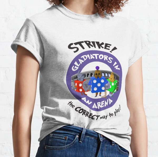 Strike! Gladiators in an Arena Classic T-Shirt
