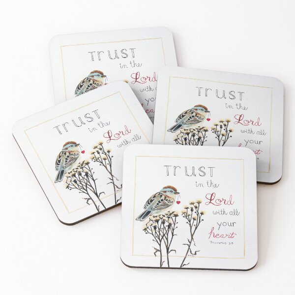 Item preview, Tree Sparrow with scripture designed and sold by muralmouse.