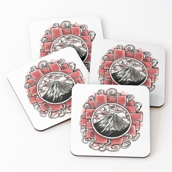 Item preview, Fuji-San with Abtsract Background designed and sold by beelunary.