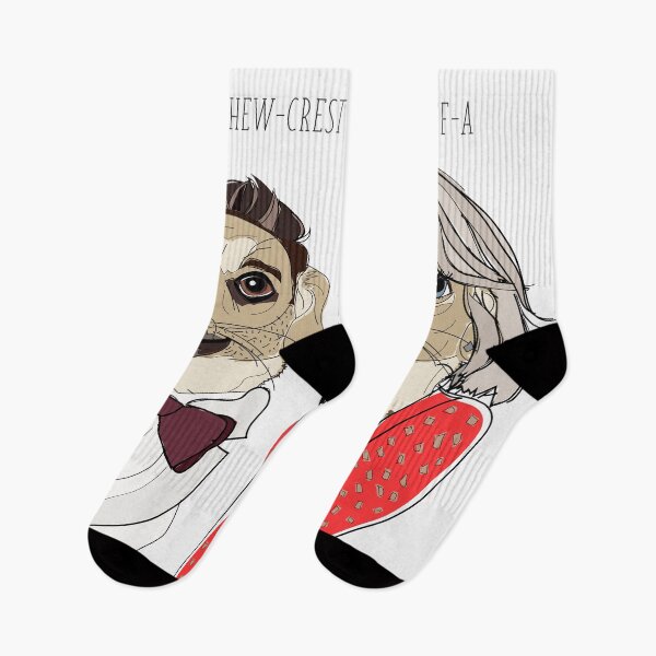 Item preview, Celebrity Dogs-Live with Ryan Chew-Crest and Kelly Ruff-A designed and sold by sketchandpaws.