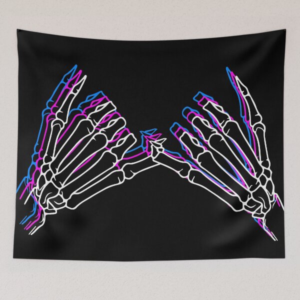 Item preview, Skeleton Pinky Promise  designed and sold by Dora Waite.