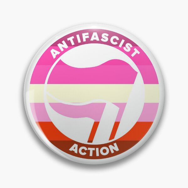 Item preview, Lesbian Flag Antifa designed and sold by AntifaShop.
