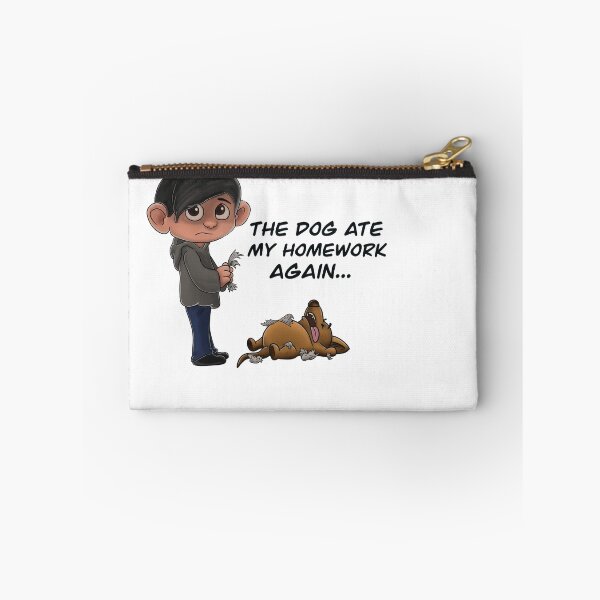 Item preview, “The Dog Ate My Homework Again...” designed and sold by troyanthonyart.