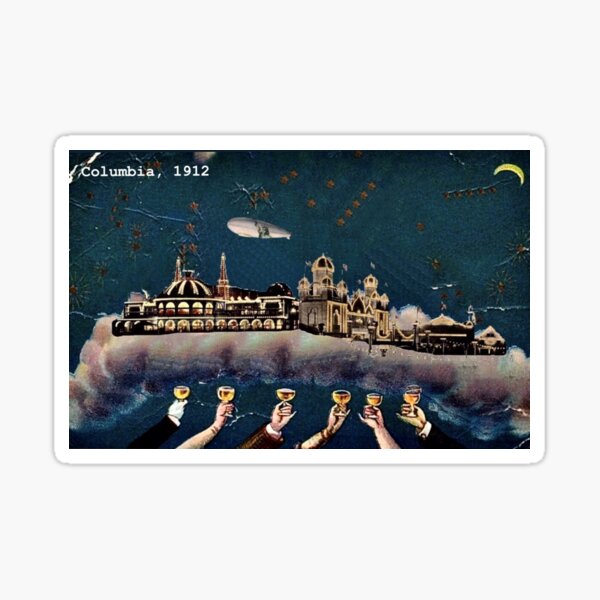 Bioshock Columbia, 1912 Sticker