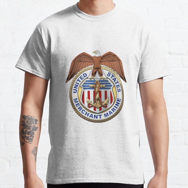 Ocean Tug Fishing T-Shirt United States Merchant Marine – Deep Sea Dreams