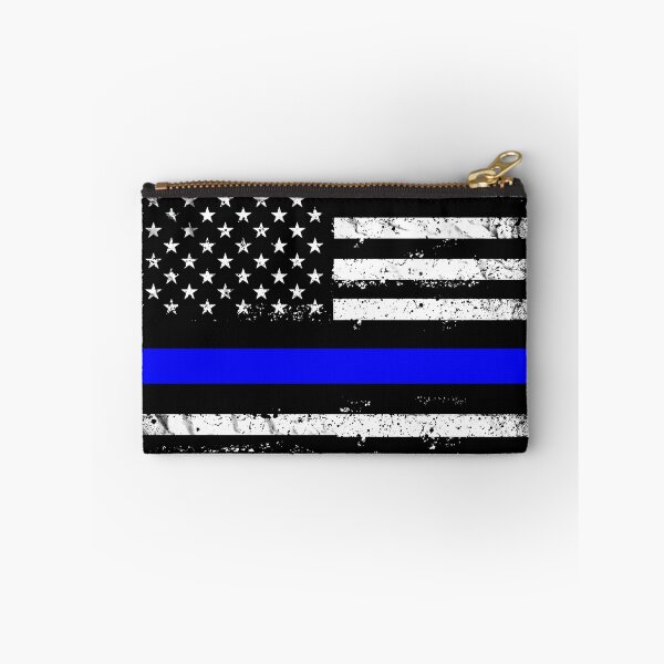 Item preview, American flag thin blue line designed and sold by Jelisandie.