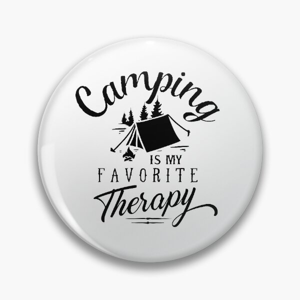 Item preview, Camping is My Therapy, special gift for Campers or Van lifers, Modern Nomads, Van Lovers, Mountaineers designed and sold by popotamfriends.