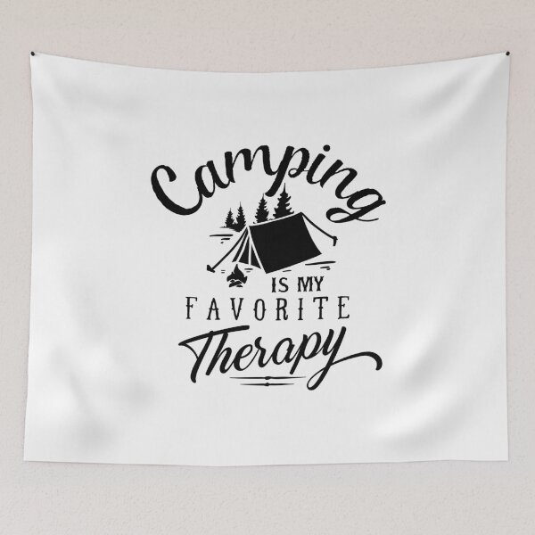 Item preview, Camping is My Therapy,  special gift for Campers or Van lifers, Modern Nomads, Van Lovers, Mountaineers designed and sold by popotamfriends.