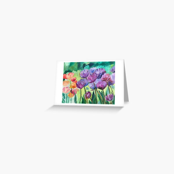 View from a window Greeting Card