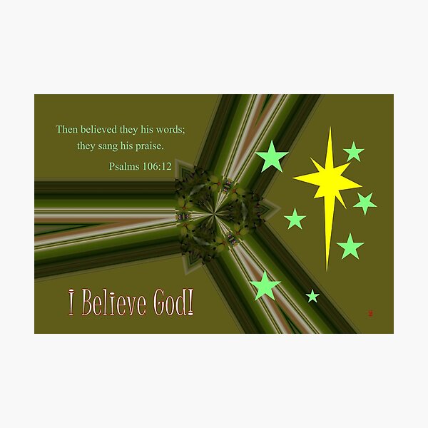 Item preview, Believed They His Words designed and sold by aprilann.