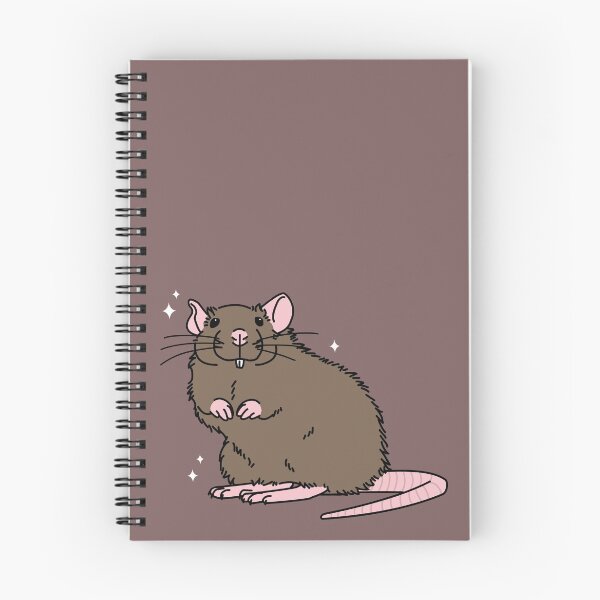 Item preview, fat brown rat simple but cute designed and sold by ButterflyBottom.