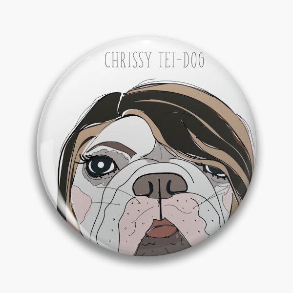 Item preview, Celebrity Dog-Chrissy Tei-Dog designed and sold by sketchandpaws.