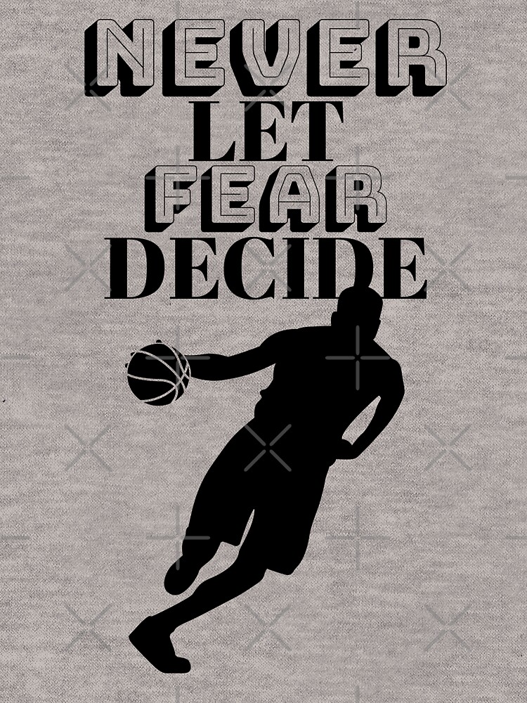 Thumbnail 5 of 5, Lightweight Hoodie, NEVER LET FEAR DECIDE (on back) designed and sold by ethosessential.