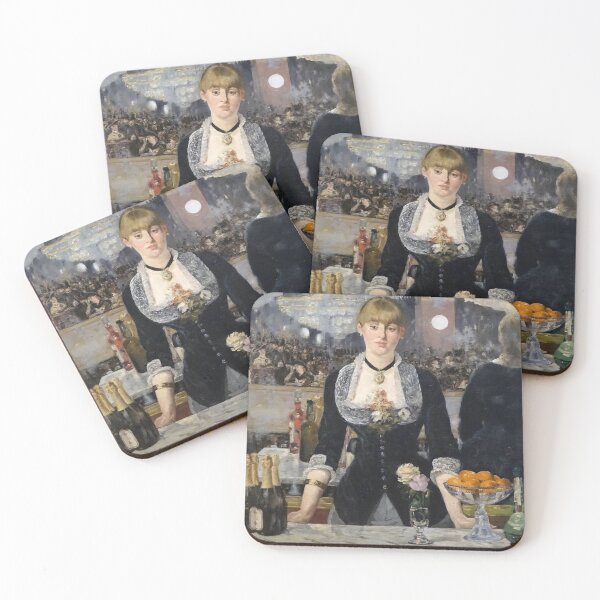 Item preview, Manet's "A Bar at the Folies-Bergère" designed and sold by laurens-doodles.