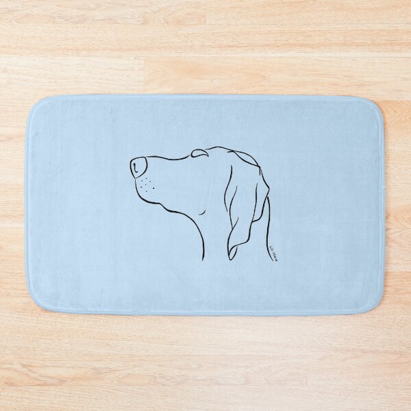 Item preview, Magyar Vizsla silhouette outline designed and sold by LivHana.