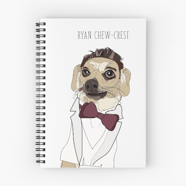 Item preview, Celebrity Dog-Ryan Chew-crest designed and sold by sketchandpaws.