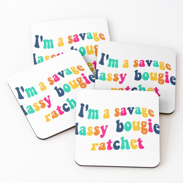 Item preview, Savage Lyrics Retro Sticker designed and sold by JHuiYanLi.