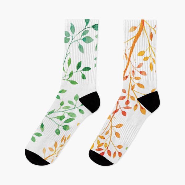 Item preview, Whimsical Leafy Branches in Watercolor designed and sold by Kelly Roy.