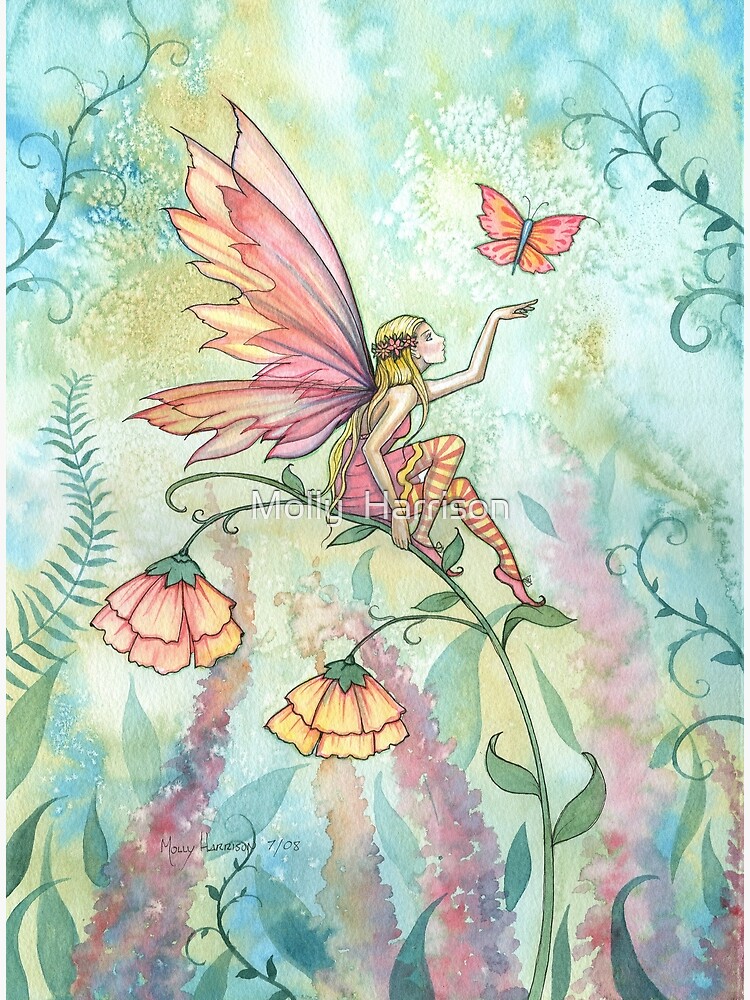 Papillon à l'Aquarelle Poster