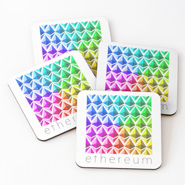 Item preview, Colorful Ethereum Pattern designed and sold by InsideOutside.