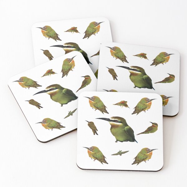 Item preview, Olive  Bee-Eater Bird designed and sold by sharasaur.