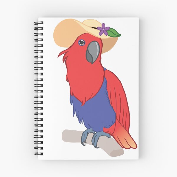 Item preview, Delilah, the Eclectus Parrot designed and sold by GreyhavenBirds.
