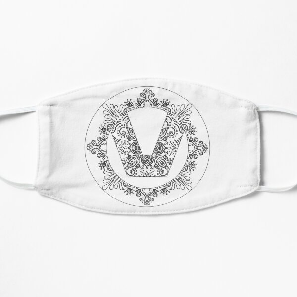 Ornate Swinger Symbol Flat Mask