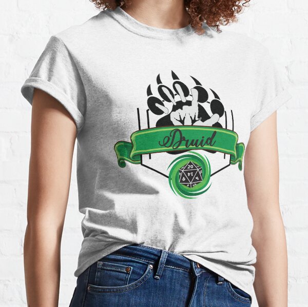Druid Class Green Classic T-Shirt