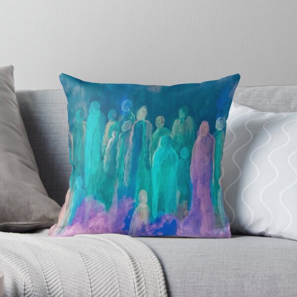 Watchers of the Night Throw Pillow
