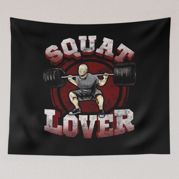 Item preview, Fitness Squat Lover Body Builder Sport Training Heavy Weight Lift Gym Fanatic designed and sold by UniQueensShop.