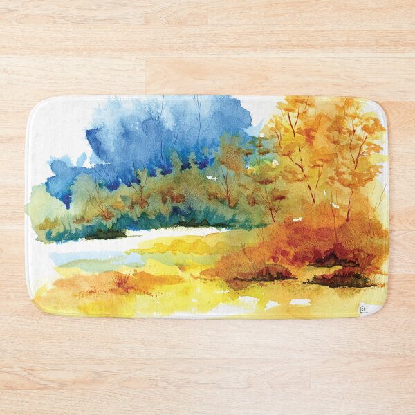 Item preview, Loose Random Treeline in Watercolor designed and sold by Kelly Roy.