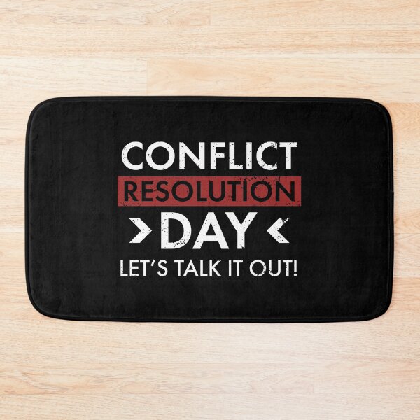 Item preview, Conflict Resolution Day, Let's Talk it Out designed and sold by Gold Wings Tees.