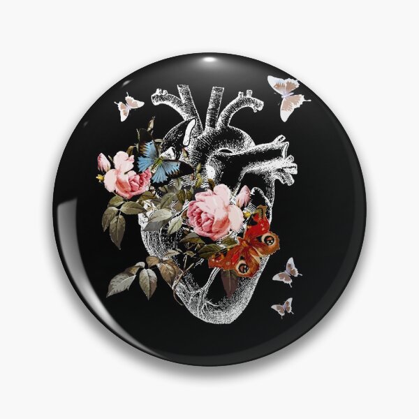 Item preview, Spring floral Human heart designed and sold by Collagedream.
