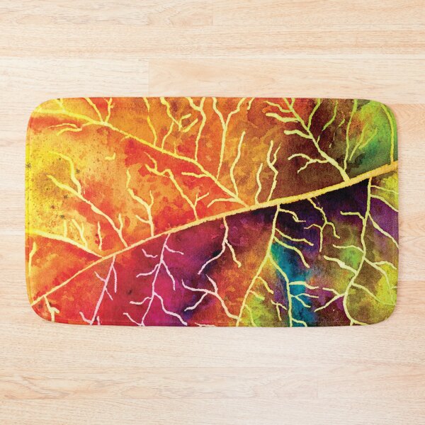 Item preview, Hawthorn Leaf Changing Colors in Autumn in Watercolor designed and sold by Kelly Roy.