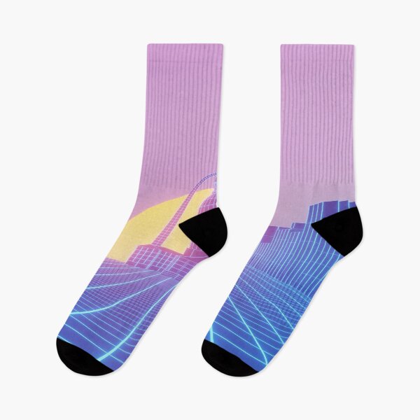 Item preview, St. Louis Arch Outrun - Blue/Pink designed and sold by taokyi.