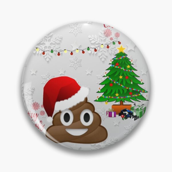 Item preview, merry christmas poo emoji  designed and sold by Gossip Rag.