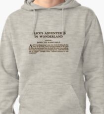 Alice In Wonderland Pullover Hoodie