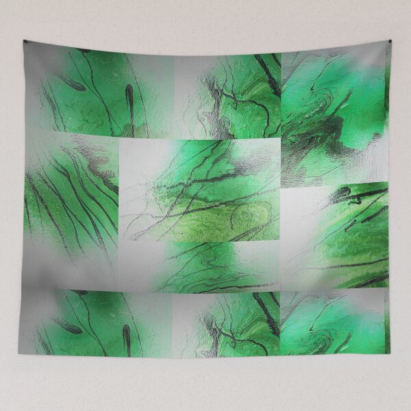 Item preview, Grassy Green Patchwork Design designed and sold by RebHep.
