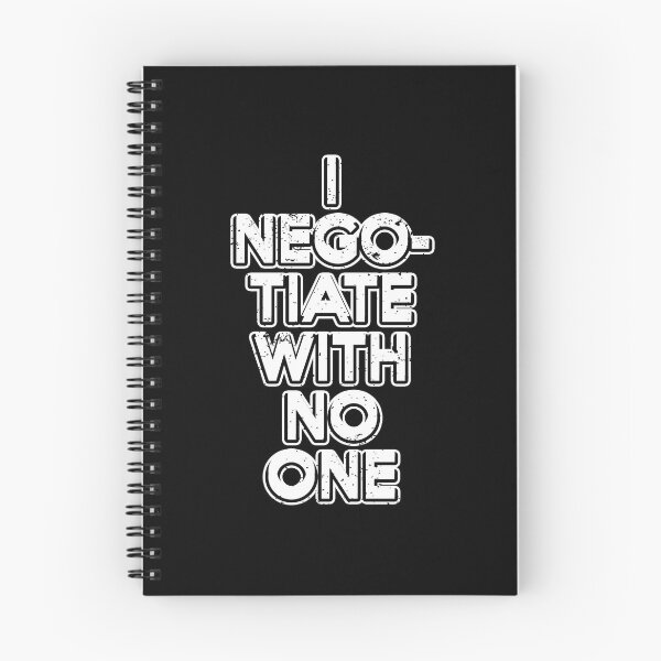 Item preview, I Negotiate With No One. designed and sold by Gold Wings Tees.