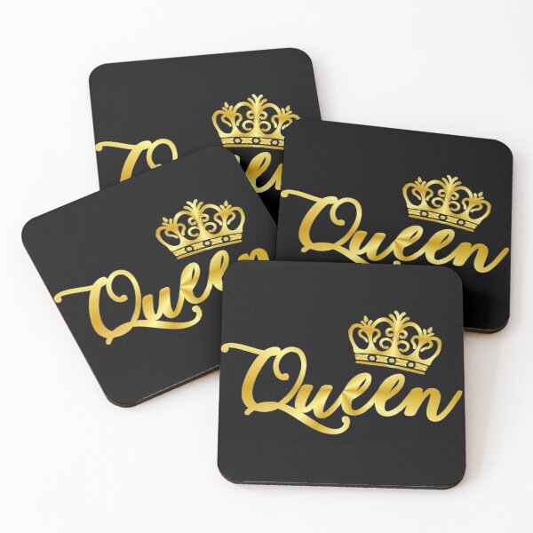 Item preview, Queen Gold Print designed and sold by Shop A Yuh Yaad.