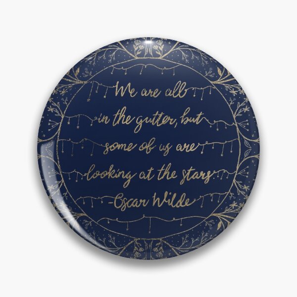 Item preview, We are all in the gutter but some of us are looking at the stars. designed and sold by lilliesandroses.