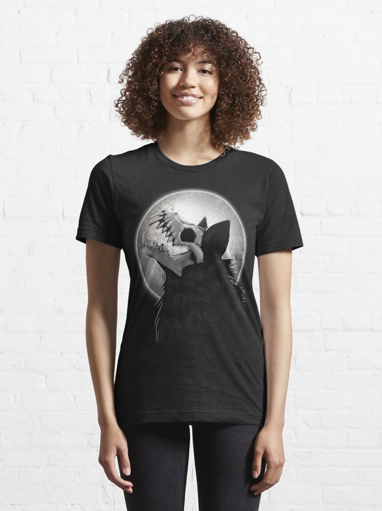 Distrezzled Jag Skull T-shirt - black/teal — Wolf & Cub