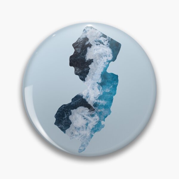 Item preview, New Jersey Ocean Outline designed and sold by juliagov.
