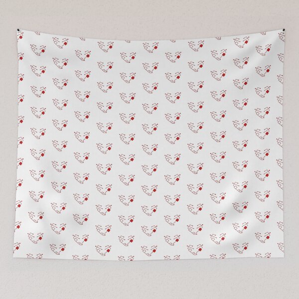 Item preview, She-ra heart of Etheria failsafe symbol, heart in first ones writing red designed and sold by iamskypup.