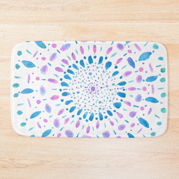 Aperçu de l'œuvre Mandala à pois aquarelle créée et vendue par andrea262.