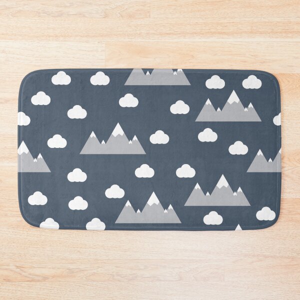 Item preview, Dark Blue Clouds and Mountains designed and sold by shadowbright.